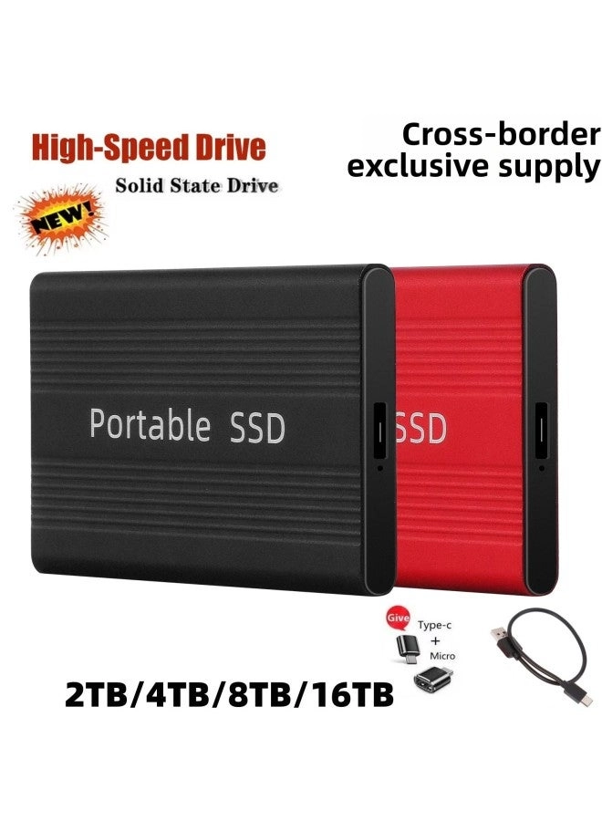 External Solid State Hard Drive - 4TB