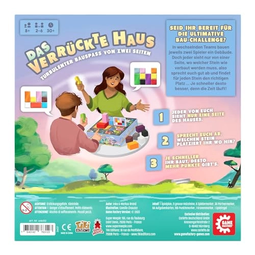 Das verrückte HAUS - 2-6 players 30 minutes