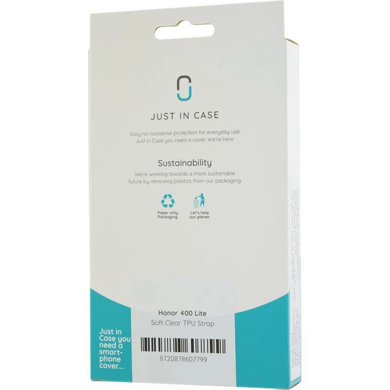 Soft Back Cover Mobile Case with Strap for Nothing Phone (3a) - TPU