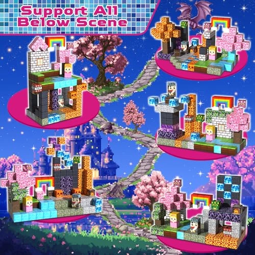 Magnetic Blocks - 150 pcs Adventure World