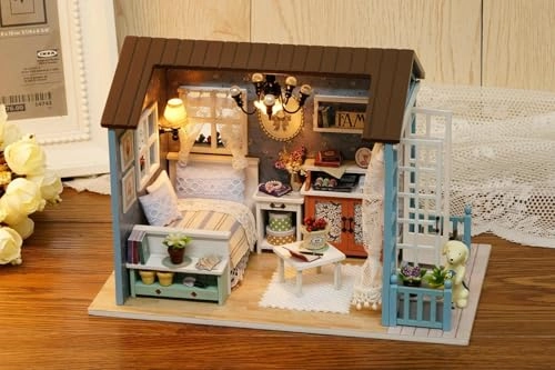 Miniature Dollhouse Kit - Blue Time