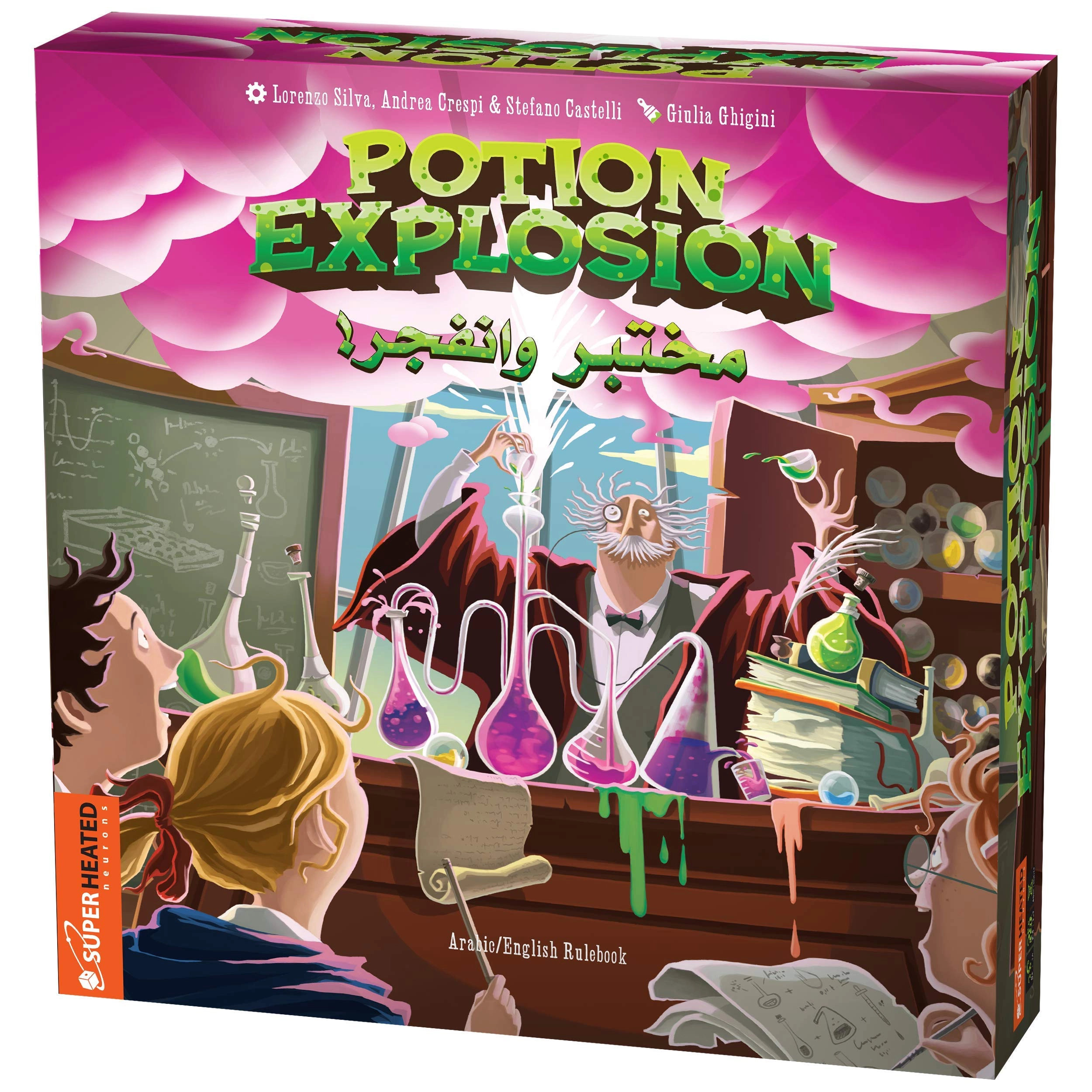 SuperHeated Neurons Potion Explosion 2nd edition (English, Arabic)