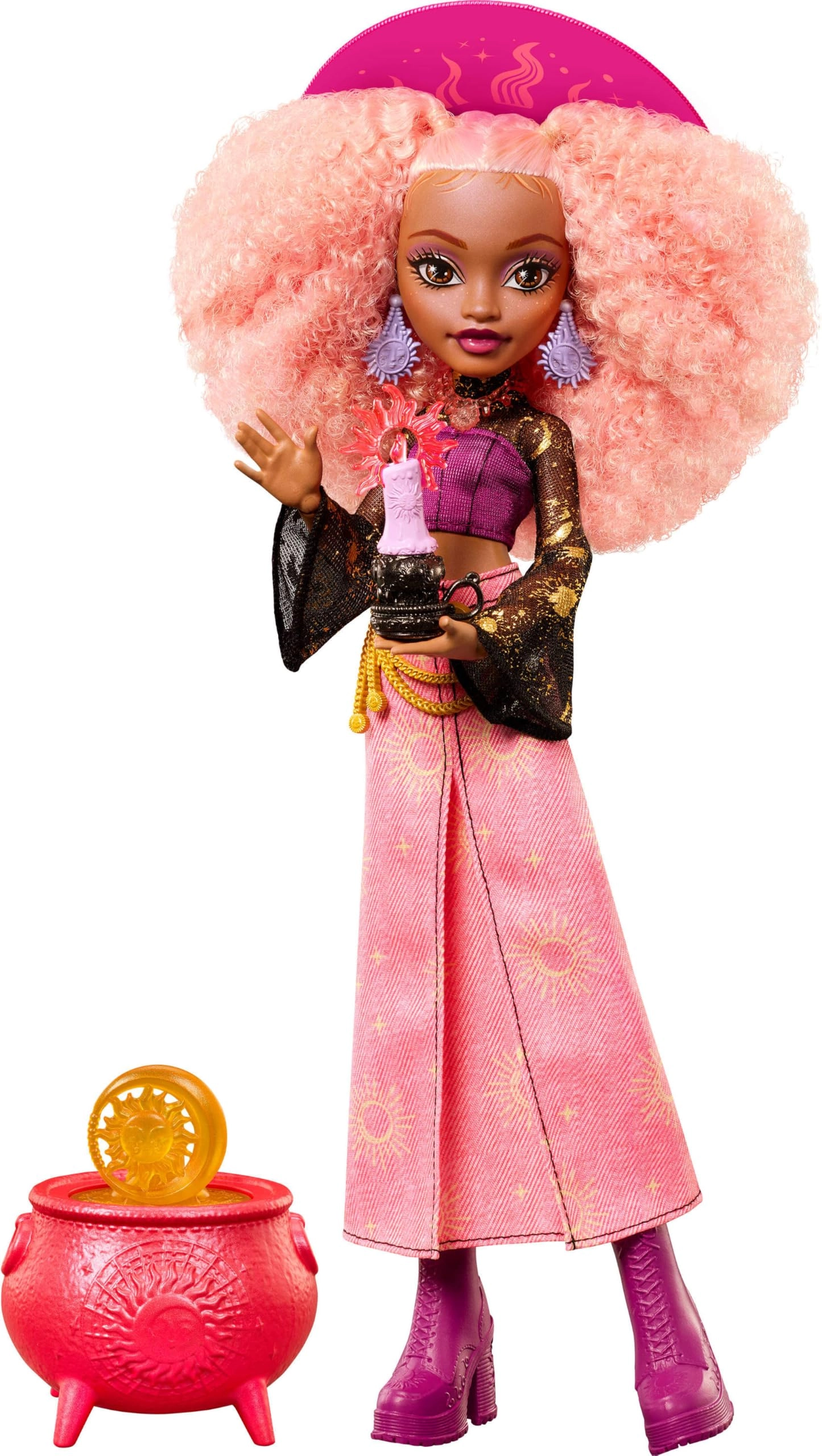 Mattel Rae Lumina Doll - Moonspell Magic Sun Witch Ages 4+