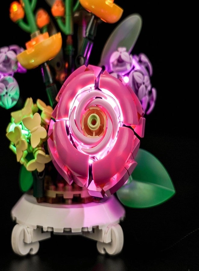 LED Lighting - Compatible with Lego 40762 Mixed Flowerpot