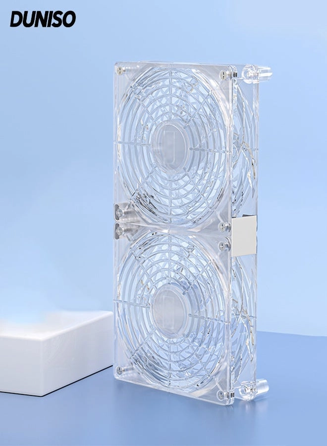 DUNISO USB Router Radiators - two cooling fans