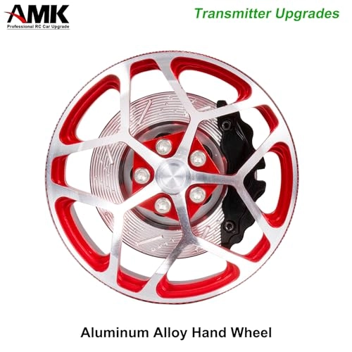 RC Hand Wheel - Aluminum 44.5mm Black