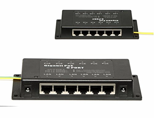 WS-GPOE-6 - 48 Volt 60 Watt 6 Gigabit 802.3af