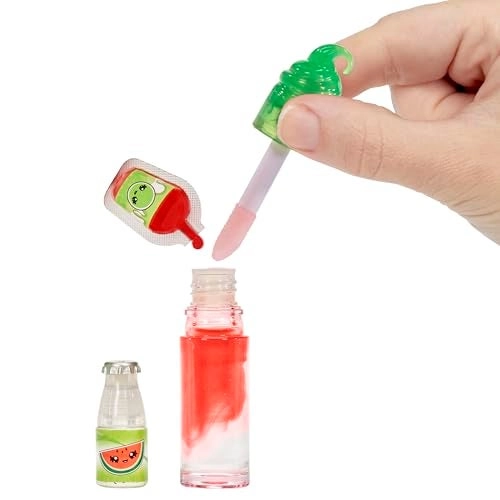 Maya Watermelon Lipgloss Doll - DIY Lip Gloss Kit Scented Ages 4+