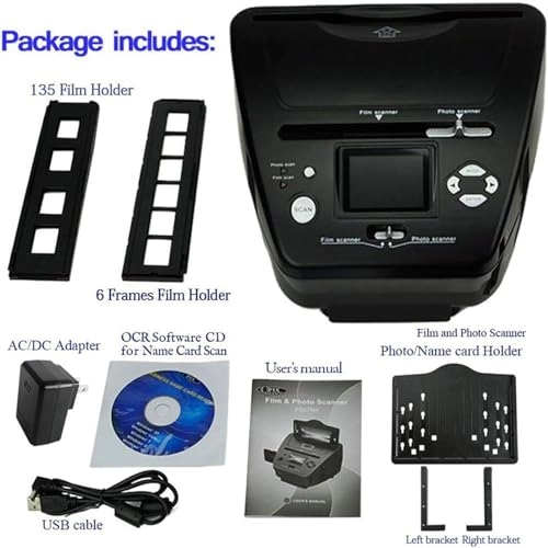Film Scanner - 22MP 14MP 1080P LCD