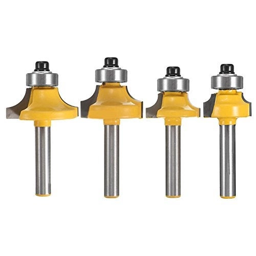 Router Bit Set - 1/4 Inch 4Pcs