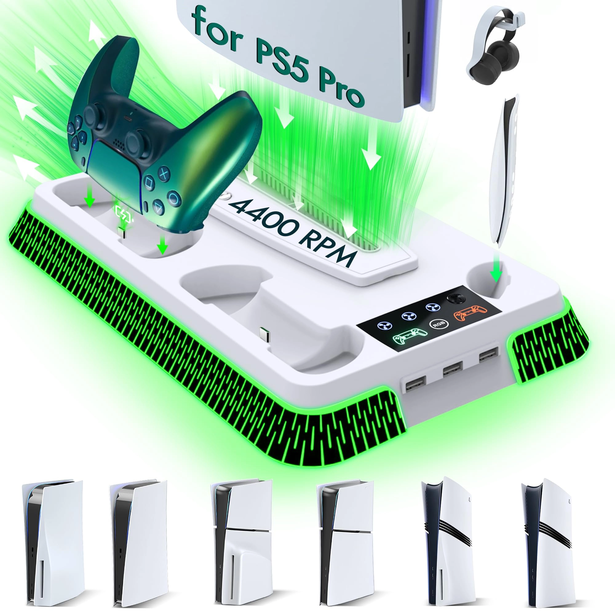 UGAME Cooling Station - PS5 Console