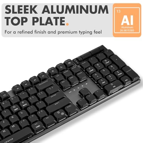 Low Profile Mechanical Keyboard - Wired/Wireless