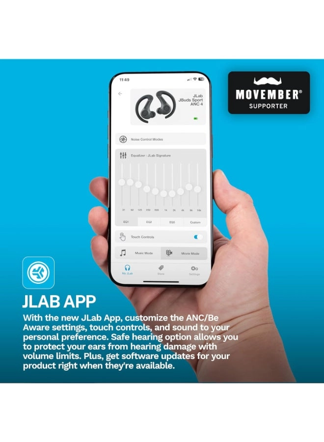 JBuds Sport ANC 4 Wireless Earbud