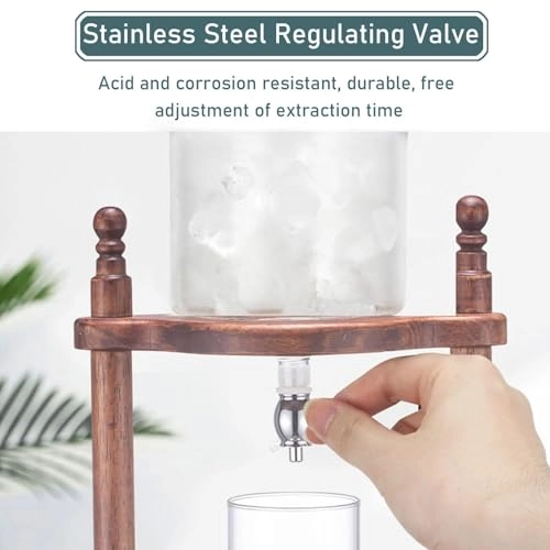 Cold Brew Drip Coffee Maker - 800ml High Borosilicate Glass