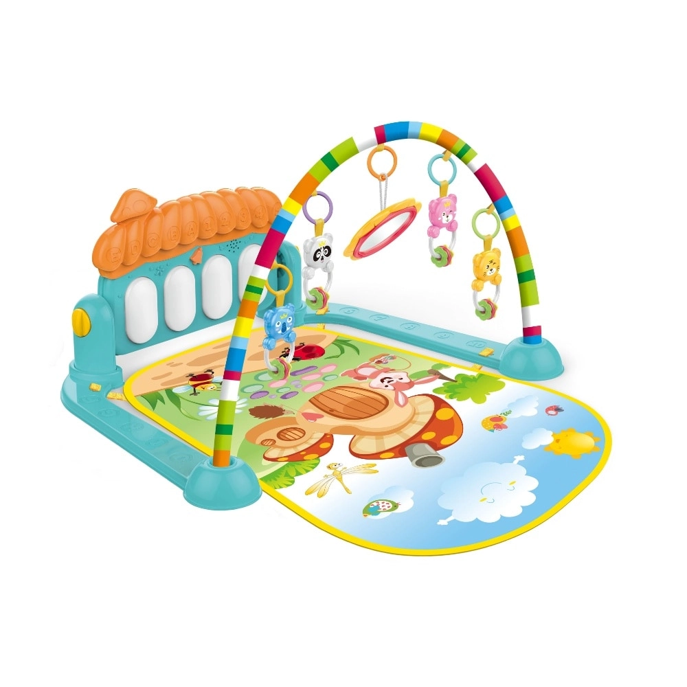 GREEN FUTURE Baby Piano Fitness Rack Play Mat - 0+ Months