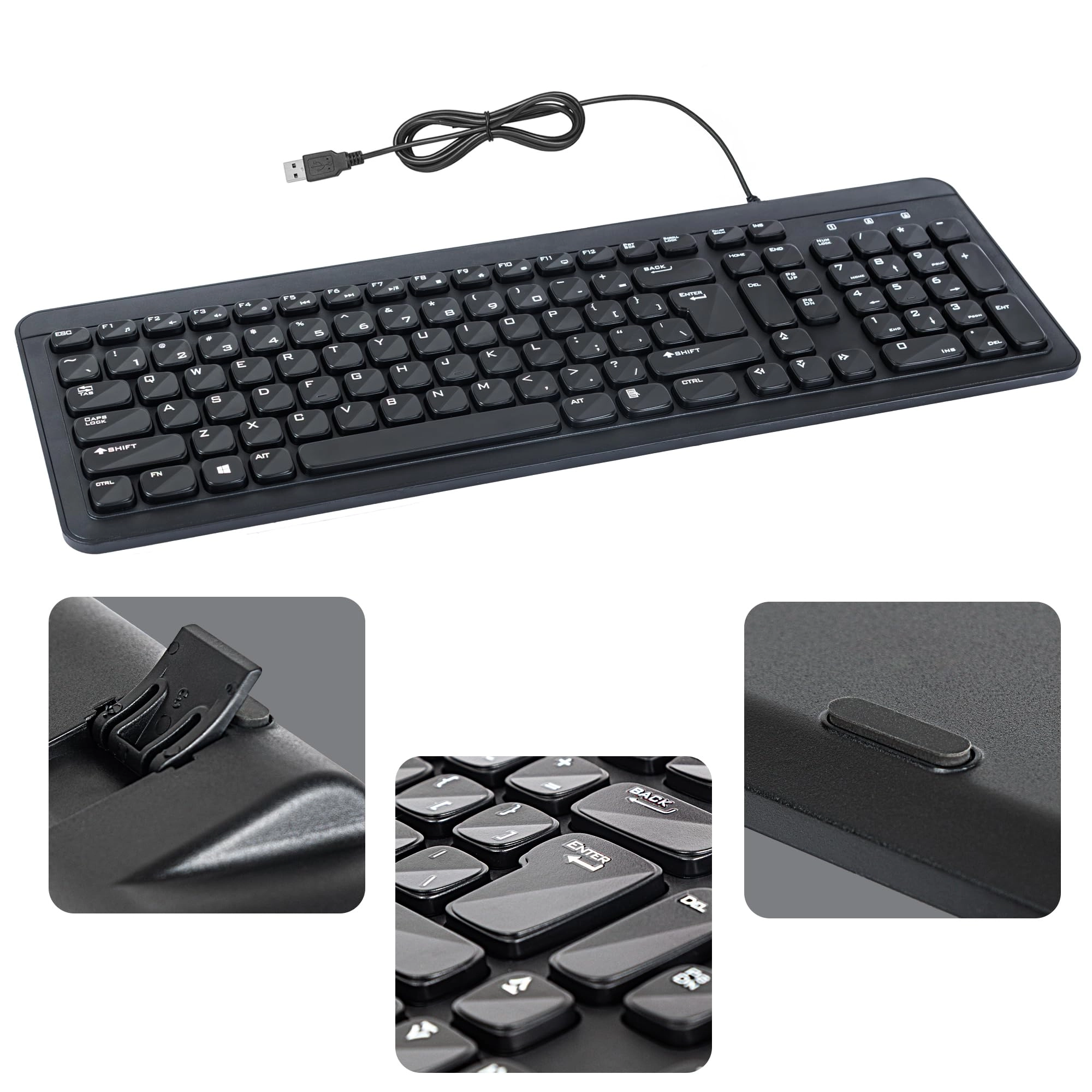 Retail Digitals RDK51 - QWERTY Wired