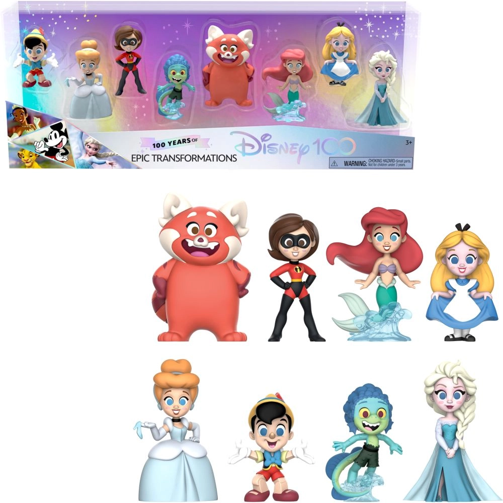 Disney 100 Years of Epic Transformations Celebration Collection (46035-5) 8 pcs