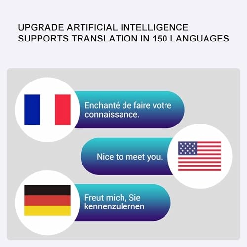 AI Translation Glasses - 134 languages IP65 waterproof Wireless calls
