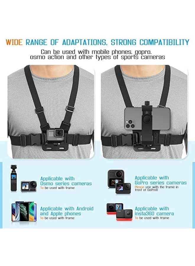 Chest Strap Mount - Mobile Phone GoPro Compatible