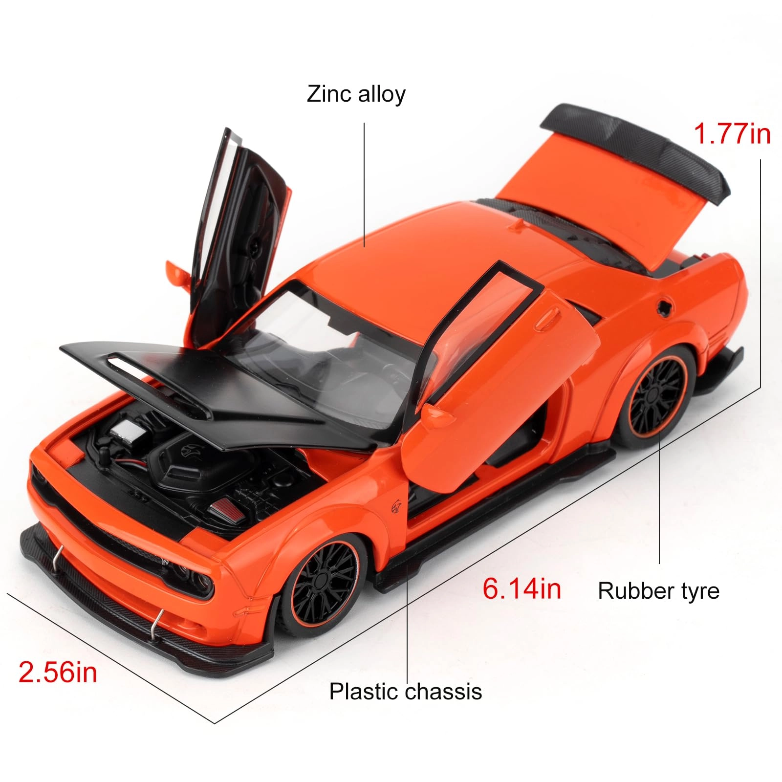 Challenger SRT Hellcat - 1:32 1.0 Count
