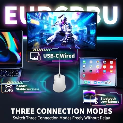 M6 Gaming Mouse - Tri-mode