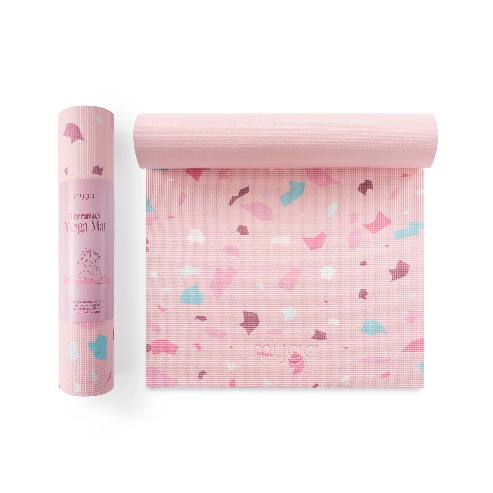 Printed Yoga Mat - Polyvinyl Chloride 6mm