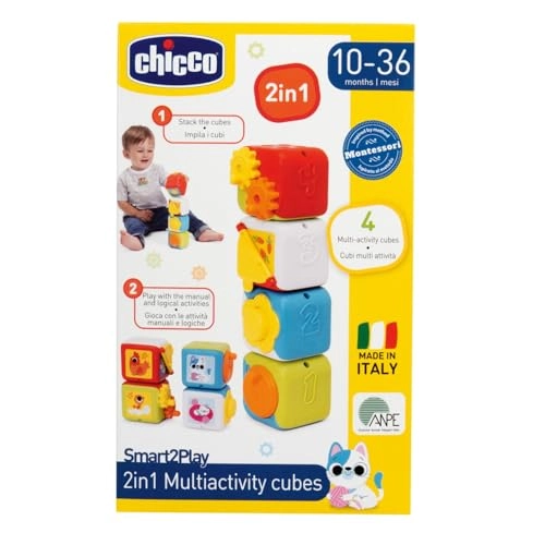 Chicco Cubi Multiactivity - 10 months - 3 years 4 pieces