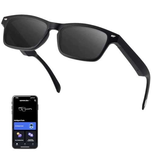 Smart Glasses - Bluetooth 5.3 164+Languages Real-time Translation