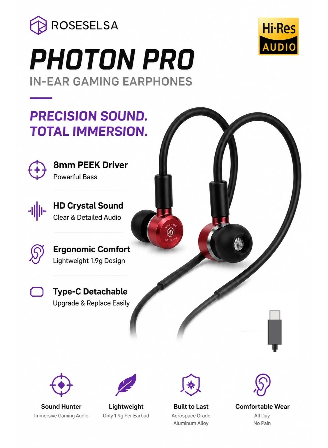 Photon Pro Wired Earbud