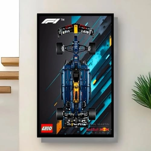 Figures Display Wall Mount - 50x80x4cm Acrylic