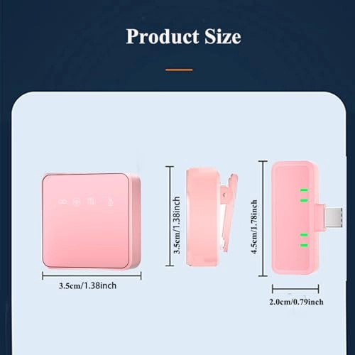 Wireless Lavalier Microphone System - 4-in-1 UHF