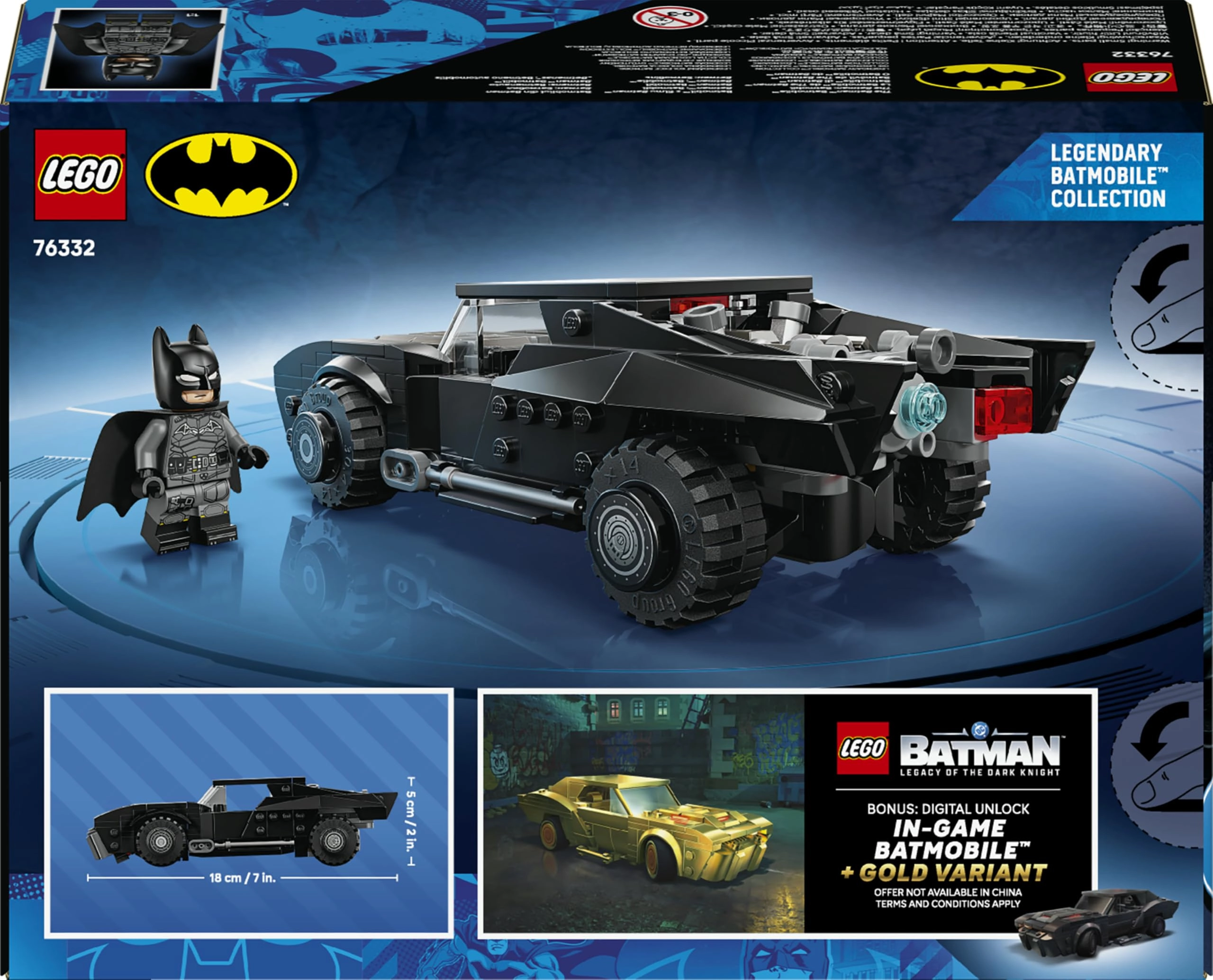 DC The Batman Batmobile (76332)