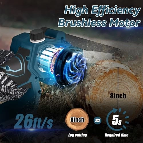 Mini Electric Chain Saw - 800W 10 Watts