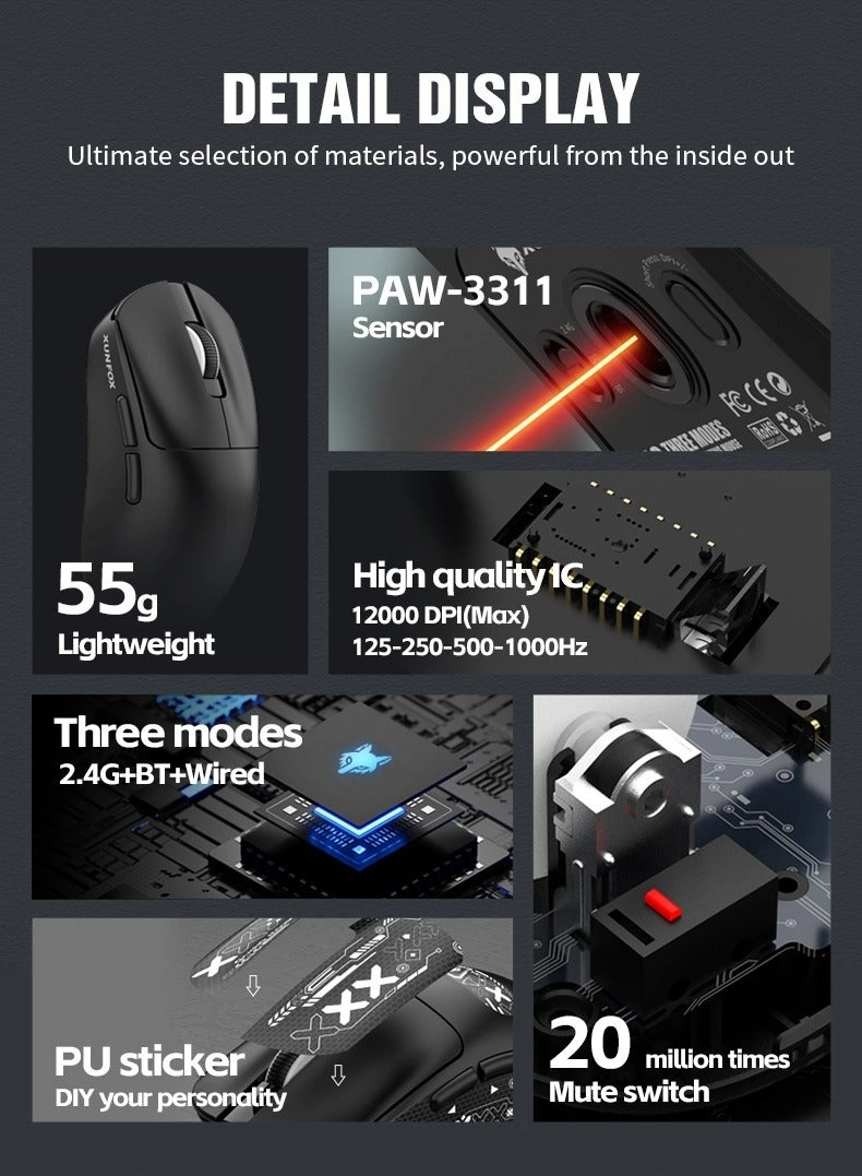 H8 - 2.4G Bluetooth Wired