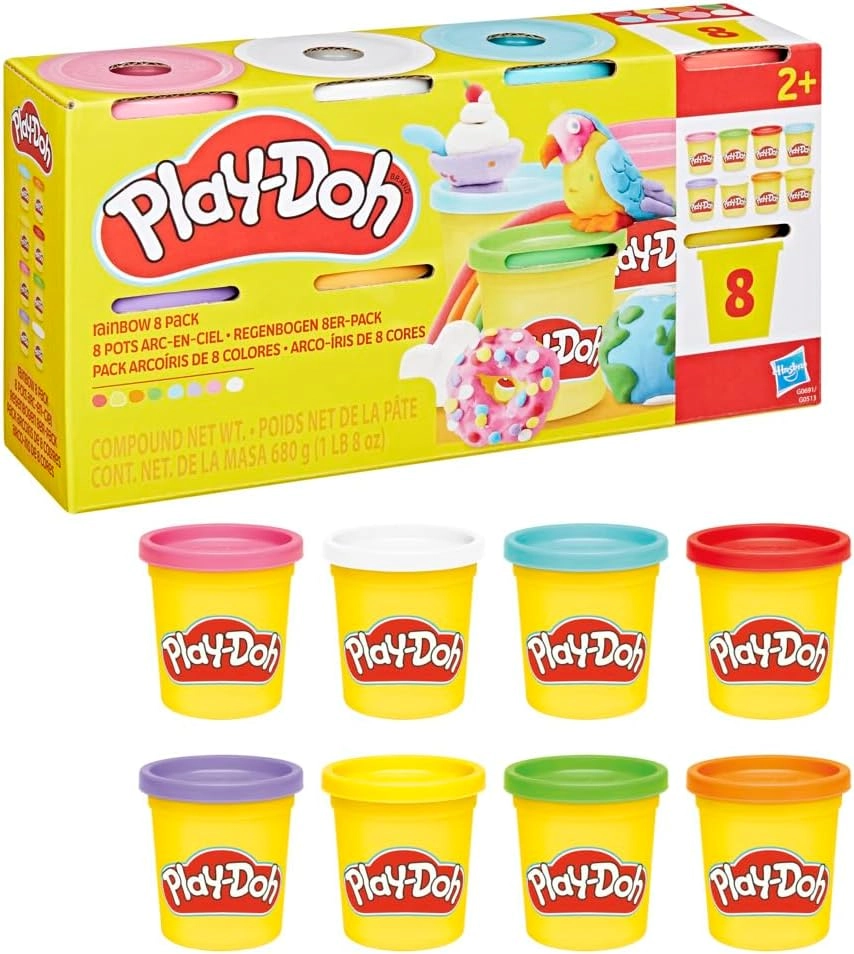 Play-Doh Rainbow - Plastic 680g 8 pcs.