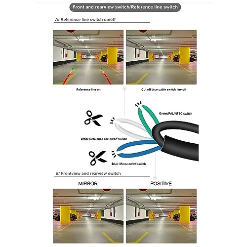 Car CCD Rear View Camera - Night vision 720p