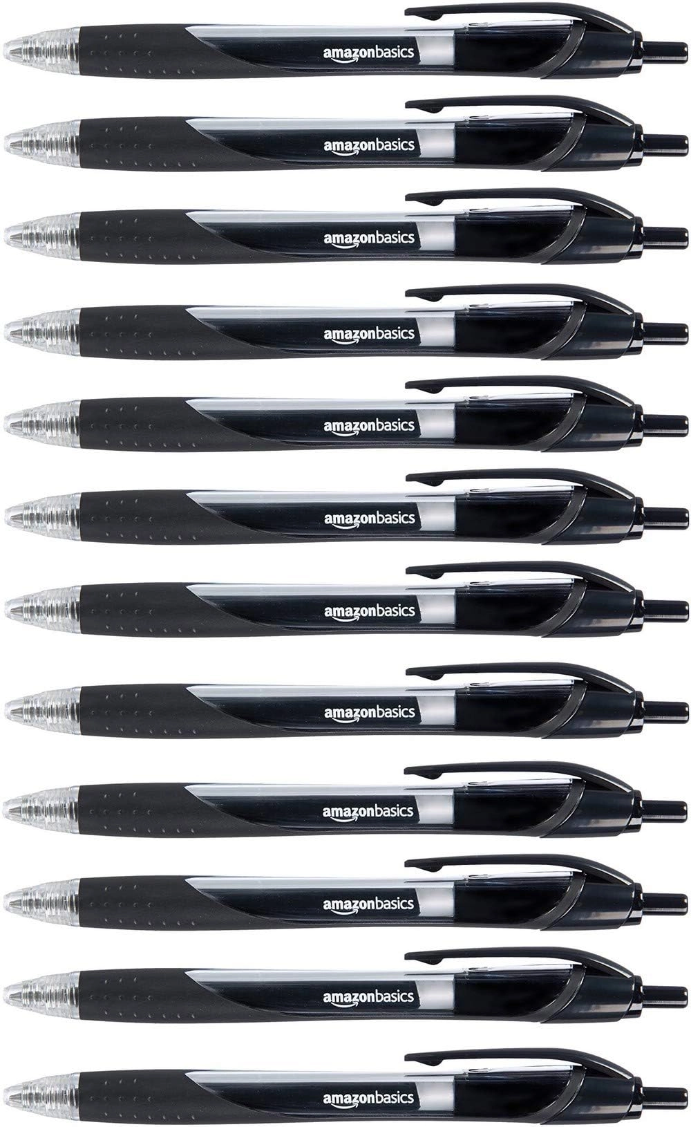 Retractable Gel Pens - 12-Pack 0.7mm