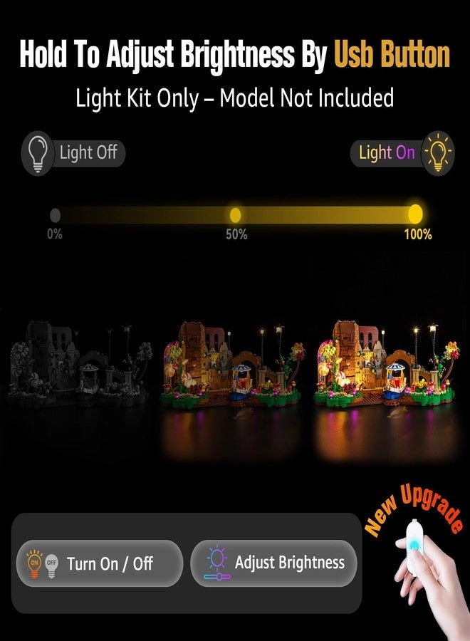 Light Up Kit - Lego Willy Wonka and The Chocolate Factory 21360