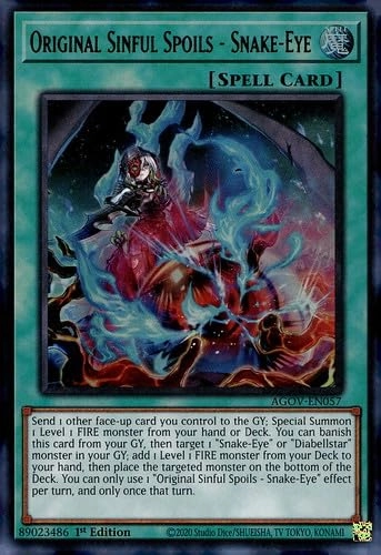 Yu-Gi-Oh! Snake-Eye AGOV-EN057