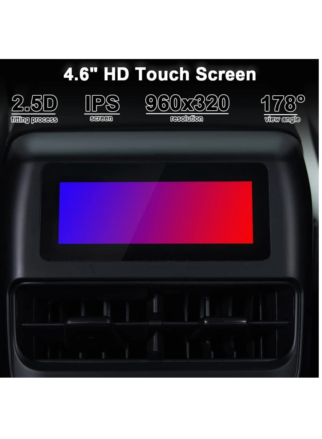 Rear Seat Screen - 4.6 inch