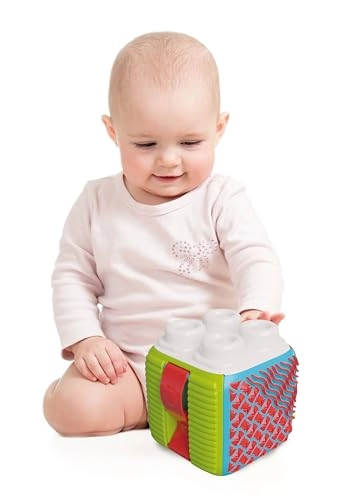 Clemmy Sensory Cube - 6m+ 4 pieces