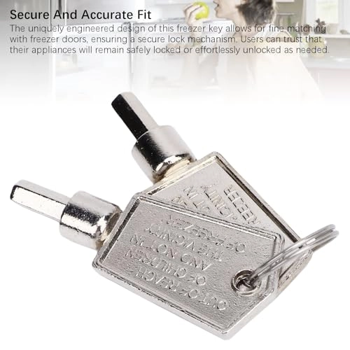Freezer Key - Aluminum Alloy Portable Lightweight 2 Pcs
