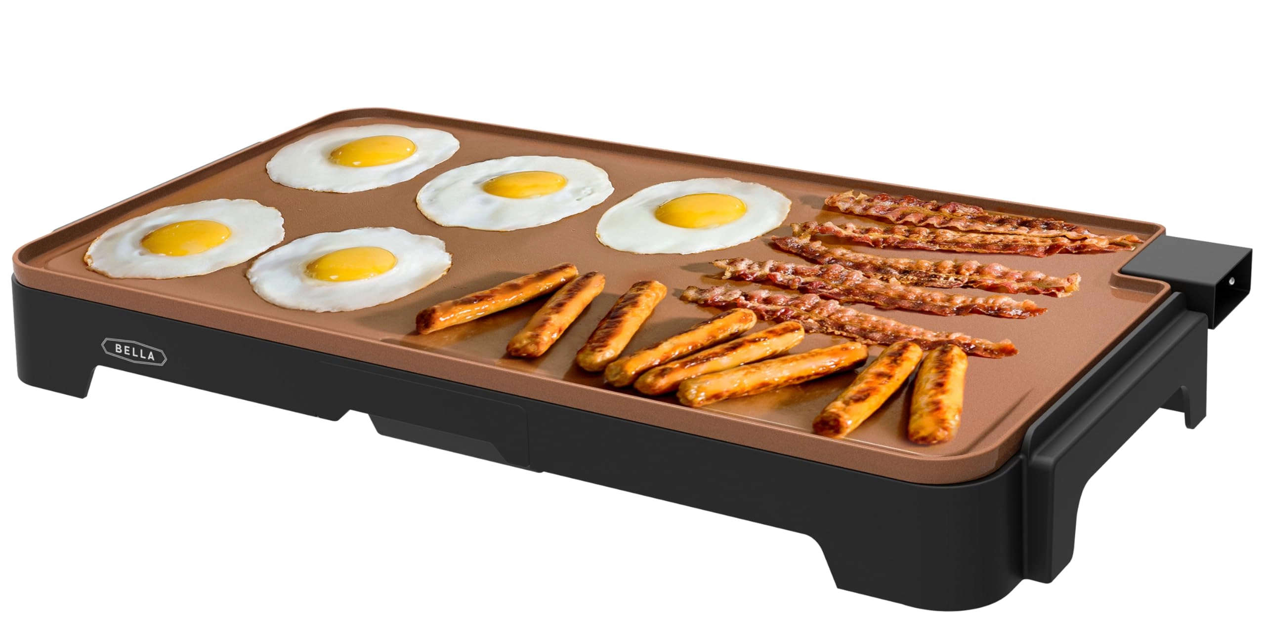 XL Electric Ceramic Titanium Griddle - 1500W 56 cm