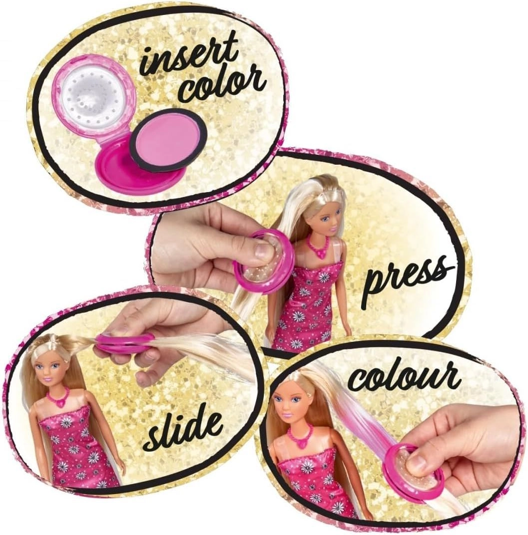 Simba Steffi Love Doll - 29cm Girl Pink Ages 3+