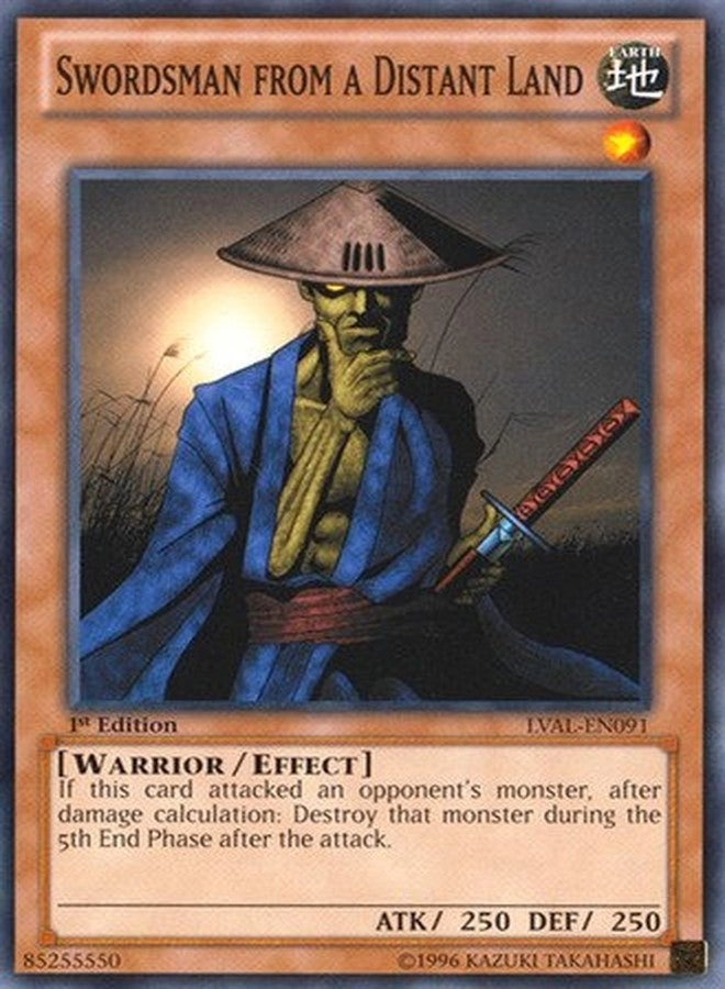 Yu-Gi-Oh! Swordsman from a Distant Land LVAL-EN091 - Legacy of The Valiant - English