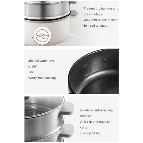 Electric Steamer Cooker - 13L