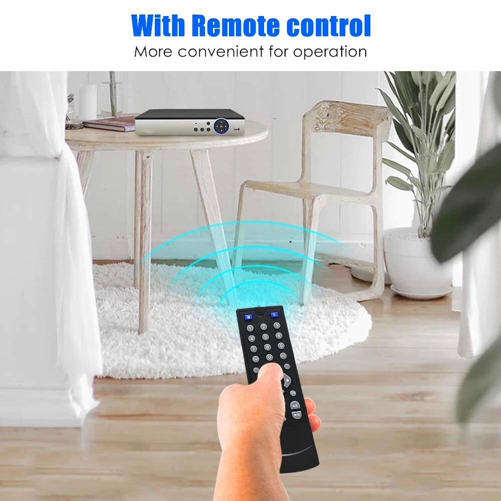 4Channel DVR + Indoor Dome Camera - 4PCS 720P