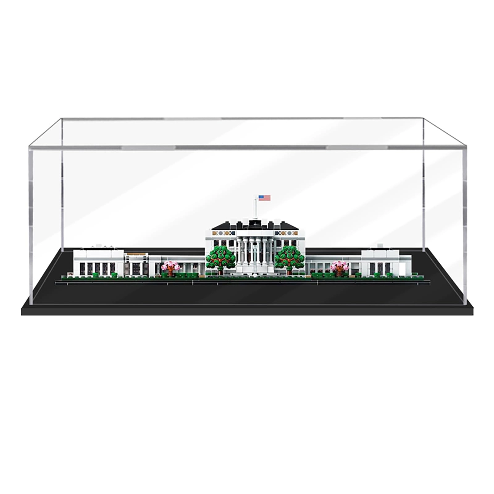 Generic Display Case - 55x25x18cm Transparent 3mm