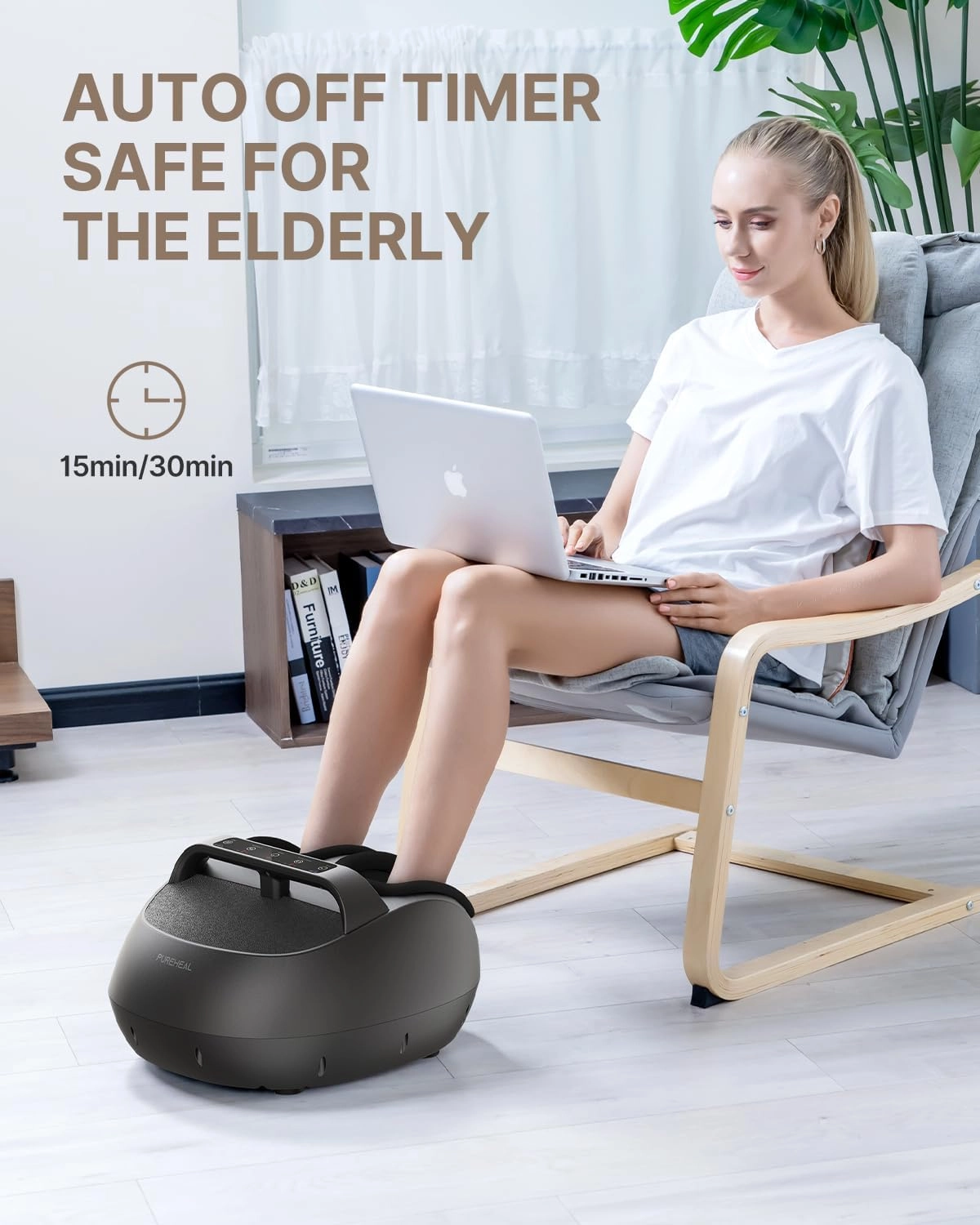6294002384983 Foot Massager - Heat Remote Shiatsu