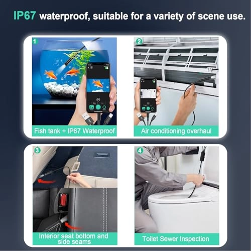 Endoscope Camera - 8mm 6.5ft